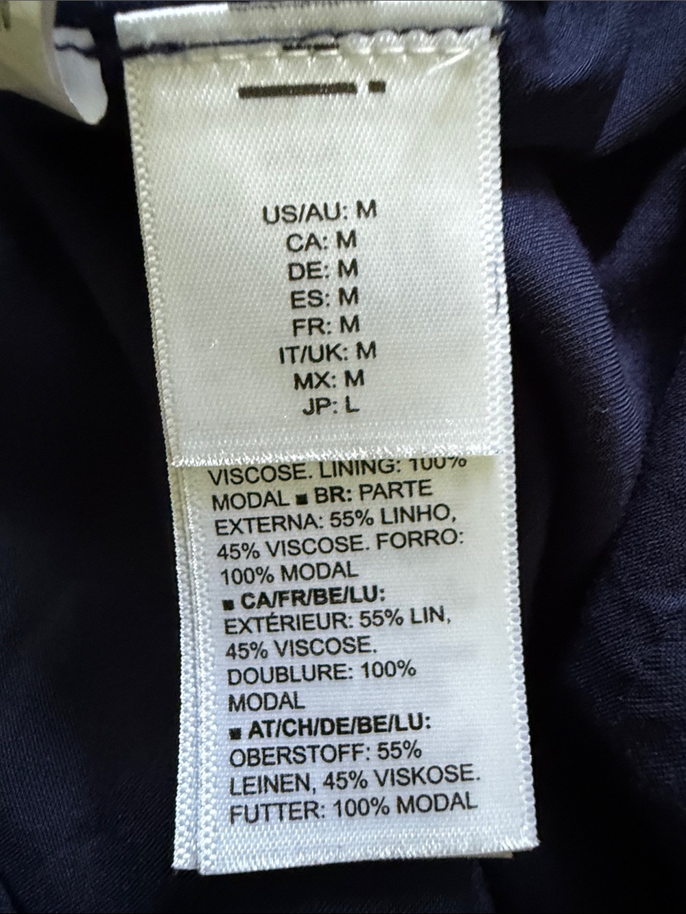 Women's Navy-Blue Maxi strapless Dress A-Line Design, linen. - Picture 9 of 11